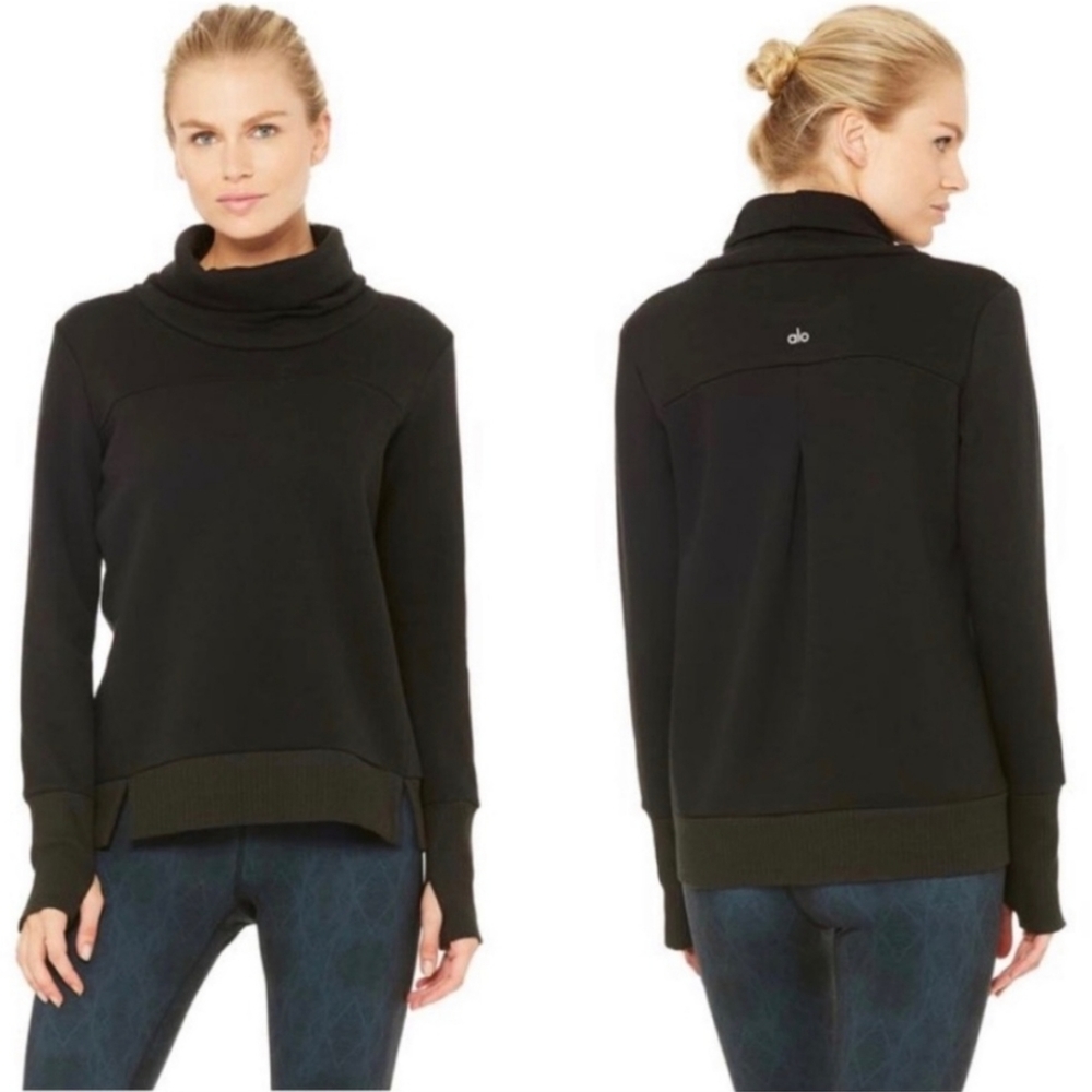 NEW Alo Haze Funnel Neck Sweatshirt